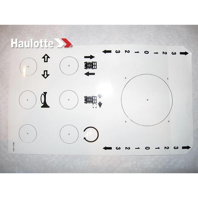 3078140140 Panel Label | Genuine Haulotte