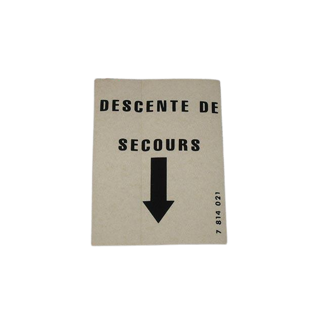 3078140210 Descente Secou Label | Genuine Haulotte