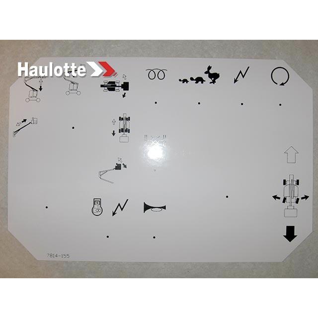 3078141550 Panel Label | Genuine Haulotte