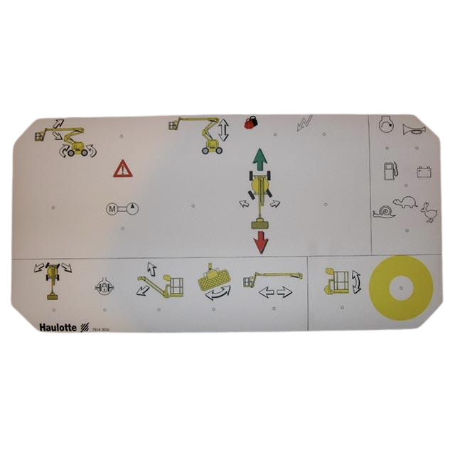 3078143030 Top Panel Label | Genuine Haulotte