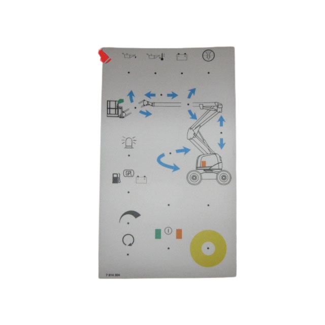 3078143040 Bottom Panel Label | Genuine Haulotte