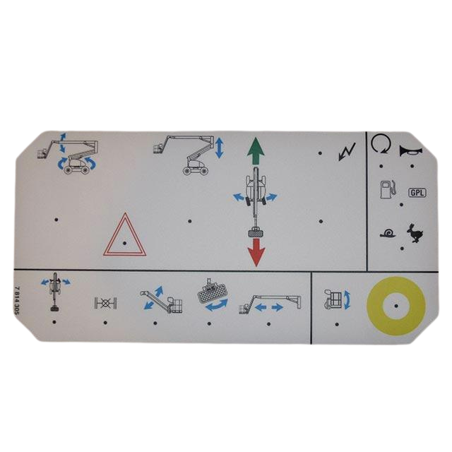 3078143050 Mvt Tourelle Label | Genuine Haulotte