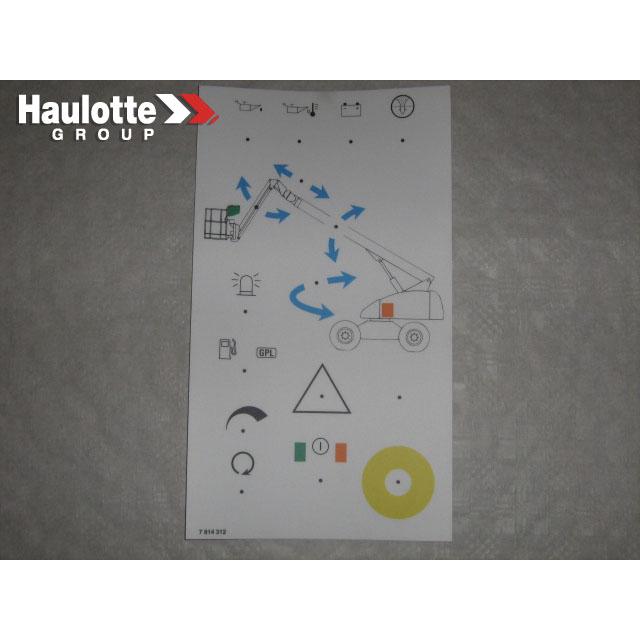 3078143120 Coffret Tourel Label | Genuine Haulotte