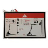 3078143720 Floor Height " Label | Genuine Haulotte