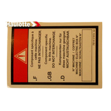 3078145180 Label | Genuine Haulotte
