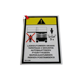 3078145560 Stop Time Label | Genuine Haulotte