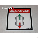 3078147280 Direction Of Travel Label | Genuine Haulotte