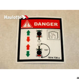 3078147300 Direction Of Travel Label | Genuine Haulotte