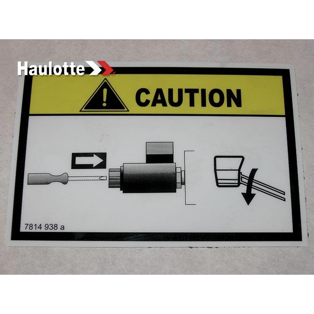 3078149380 Label | Genuine Haulotte