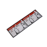 3078149430 Floor Height + Load Label | Genuine Haulotte