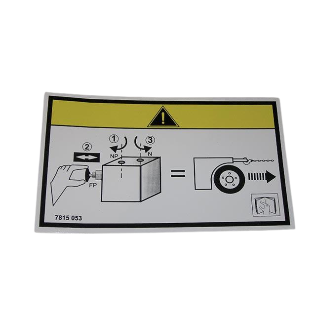 3078150530 Dereinage Label | Genuine Haulotte