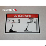 307P203470 Floor Height + Load Label | Genuine Haulotte