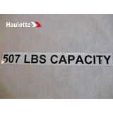 307P216380 Permitted Load Label | Genuine Haulotte