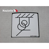 307P216800 Label | Genuine Haulotte
