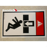 307P217120 Body Crushing Label | Genuine Haulotte