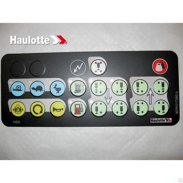 307P217260 Upper Box Label H-Sx | Genuine Haulotte