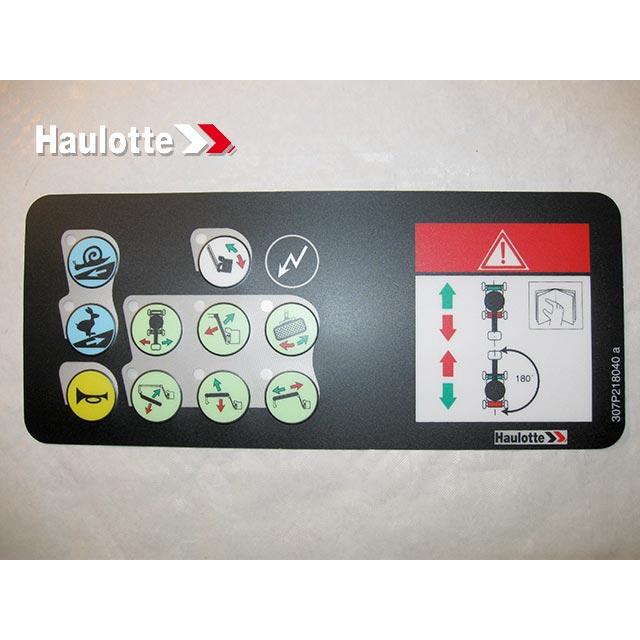 307P218040 Upper Box Decal | Genuine Haulotte