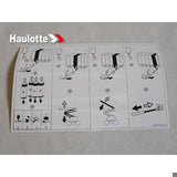307P218310 Label | Genuine Haulotte