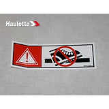 307P218580 Label | Genuine Haulotte