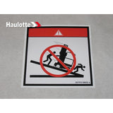 307P218600 Label | Genuine Haulotte