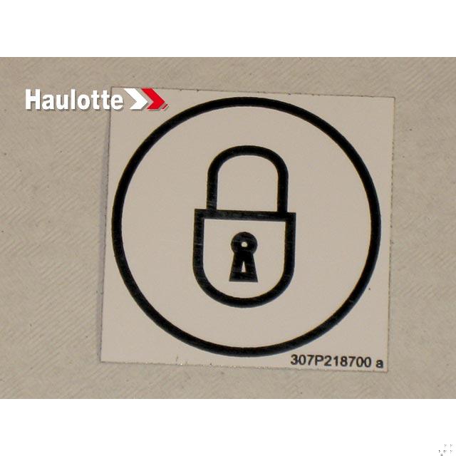 307P218700 Label | Genuine Haulotte