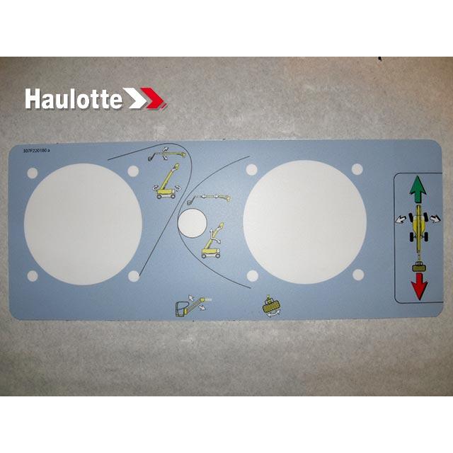 307P220180 Label | Genuine Haulotte