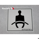 307P220780 Label | Genuine Haulotte