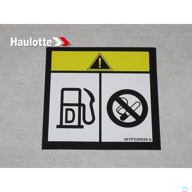 307P220920 Label | Genuine Haulotte