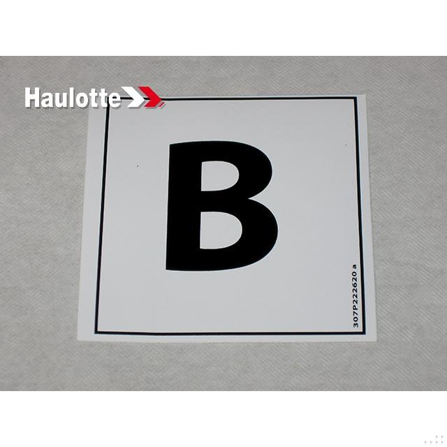 307P222620 Label | Genuine Haulotte