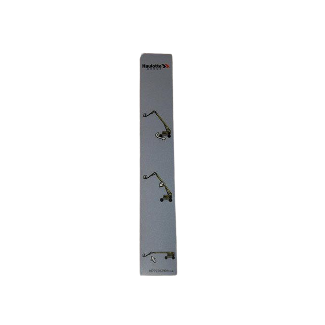 307P226290 Decal, Transport, Left Console | Genuine Haulotte