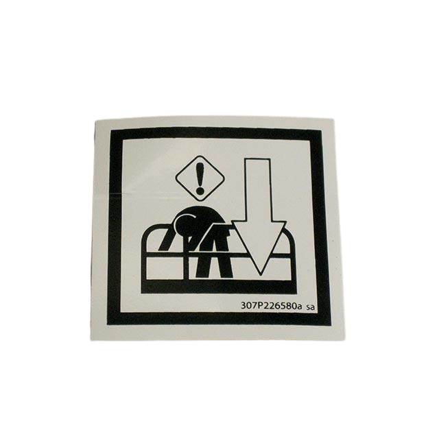 307P226580 Decal, Emergency Decent Instr. | Genuine Haulotte