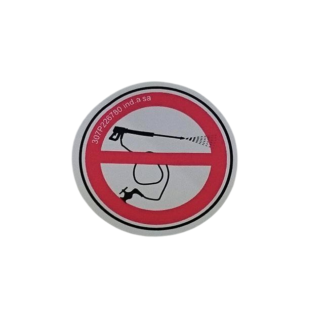 307P226680 Label Mandatory Helmet | Genuine Haulotte