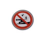 307P226950 Prohibition Side Bar Label | Genuine Haulotte