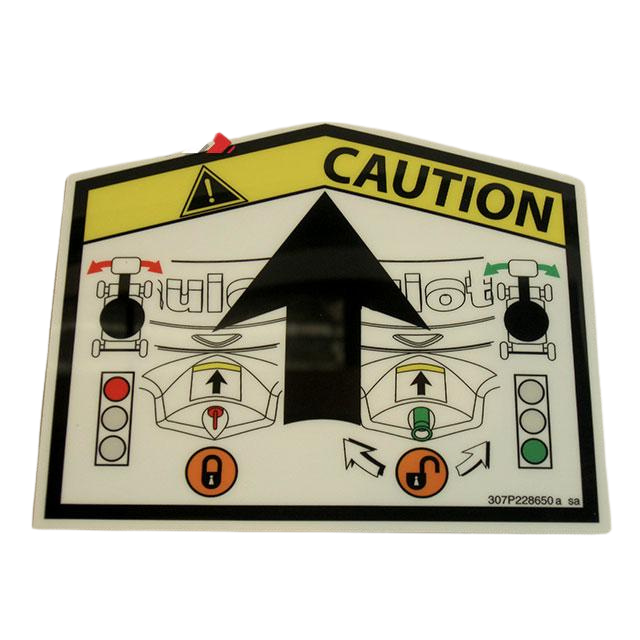 307P228650 Decal, Remove Pin Ha33Cj+ | Genuine Haulotte