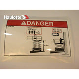 307P229170 Decal, Floor Height + Load Label | Genuine Haulotte