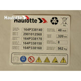 307P229480 Ensemble Batterie Semi Traction | Genuine Haulotte