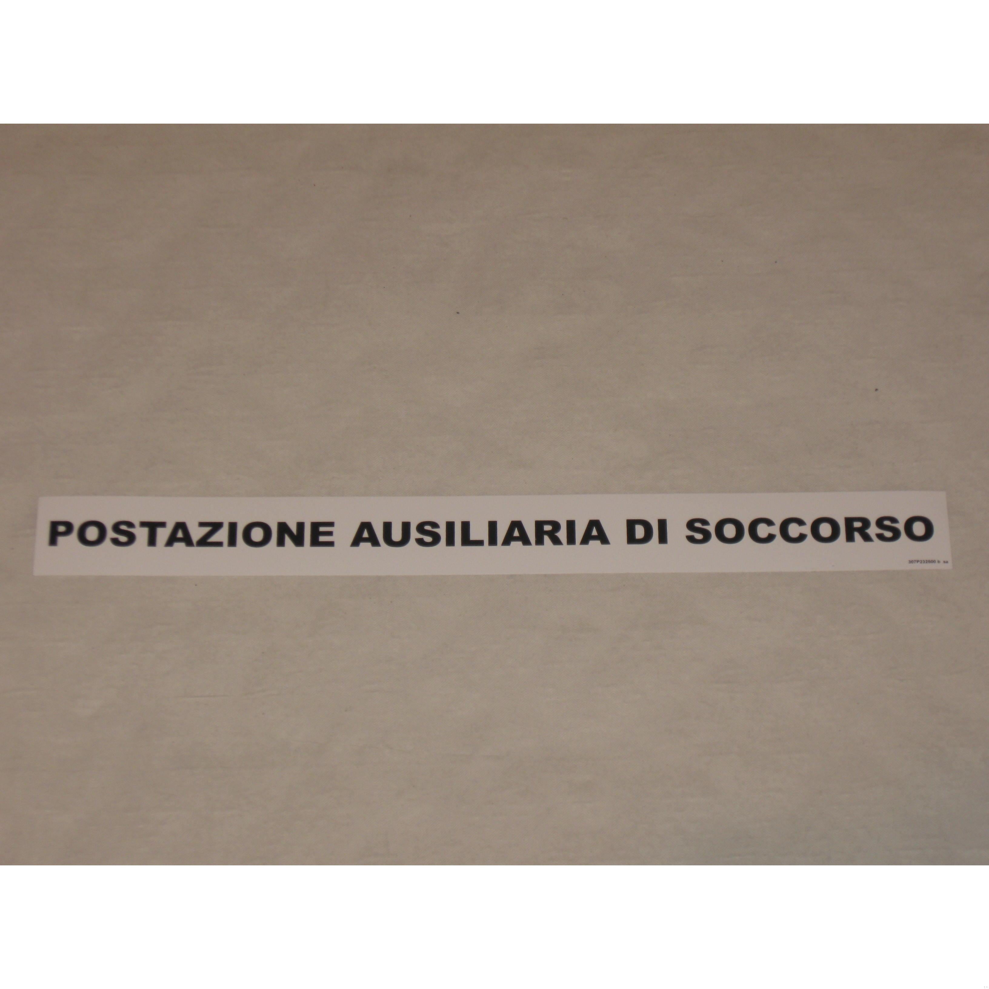 307P232500 Info-Explanation Label | Genuine Haulotte