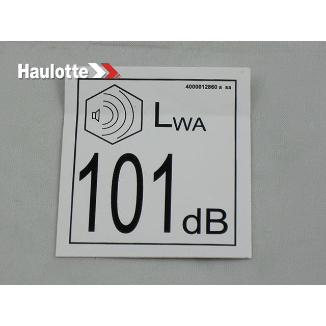 4000012860 Sound Power 101Db | Genuine Haulotte