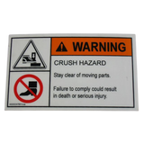 4000024780 Feet Injury Label | Genuine Haulotte