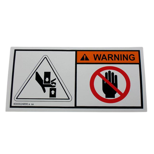 4000024890 Hand Injury Label | Genuine Haulotte