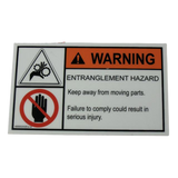 4000025020 Decal-Warning-Entanglement Hazard | Genuine Haulotte