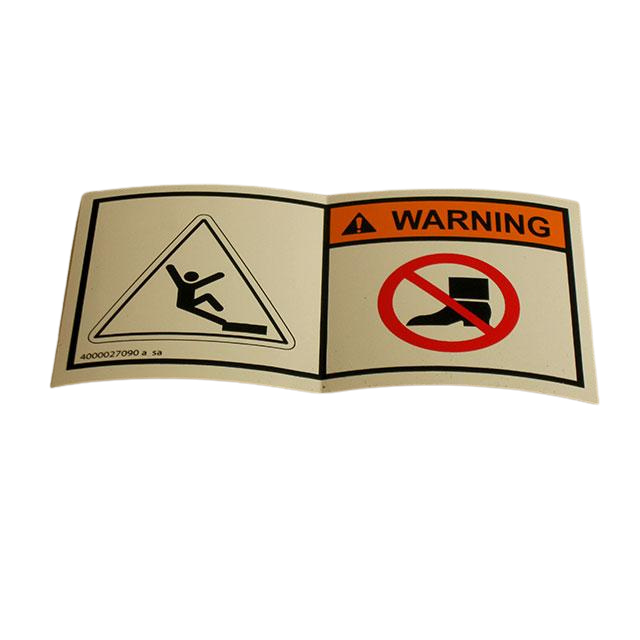 4000027090 Feet Injury Label | Genuine Haulotte