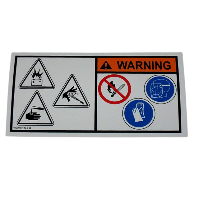 4000027440 Hand Injury Label | Genuine Haulotte