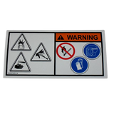 4000027440 Hand Injury Label | Genuine Haulotte