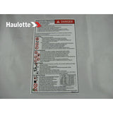 4000027570 Decal-Danger-General Hazards | Genuine Haulotte