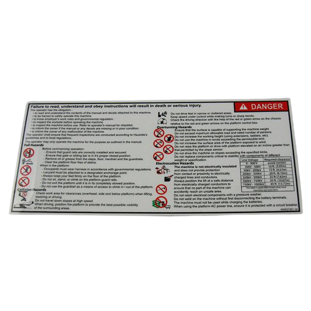 4000027580 Troubleshooting | Genuine Haulotte