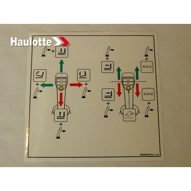 4000064510 Label | Genuine Haulotte