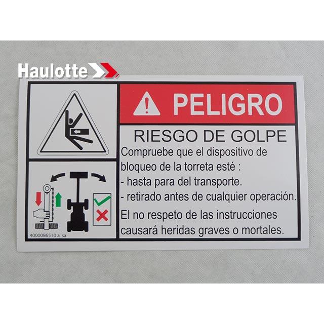 4000086510 Body Crushing | Genuine Haulotte