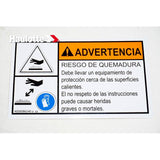 4000086540 Hand Injury Label | Genuine Haulotte