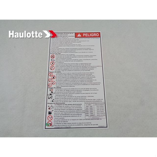 4000086640 Troubleshooting | Genuine Haulotte